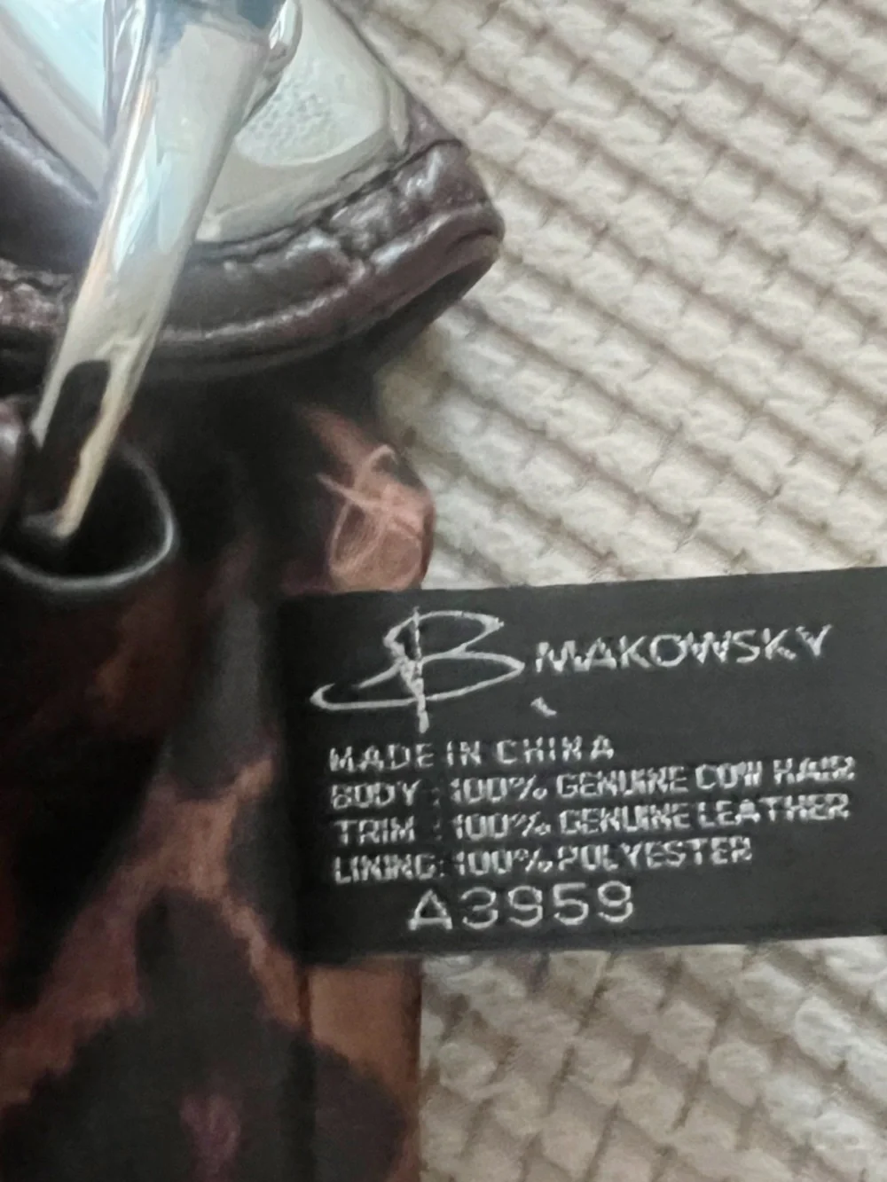 b. makowsky oversized hobo
